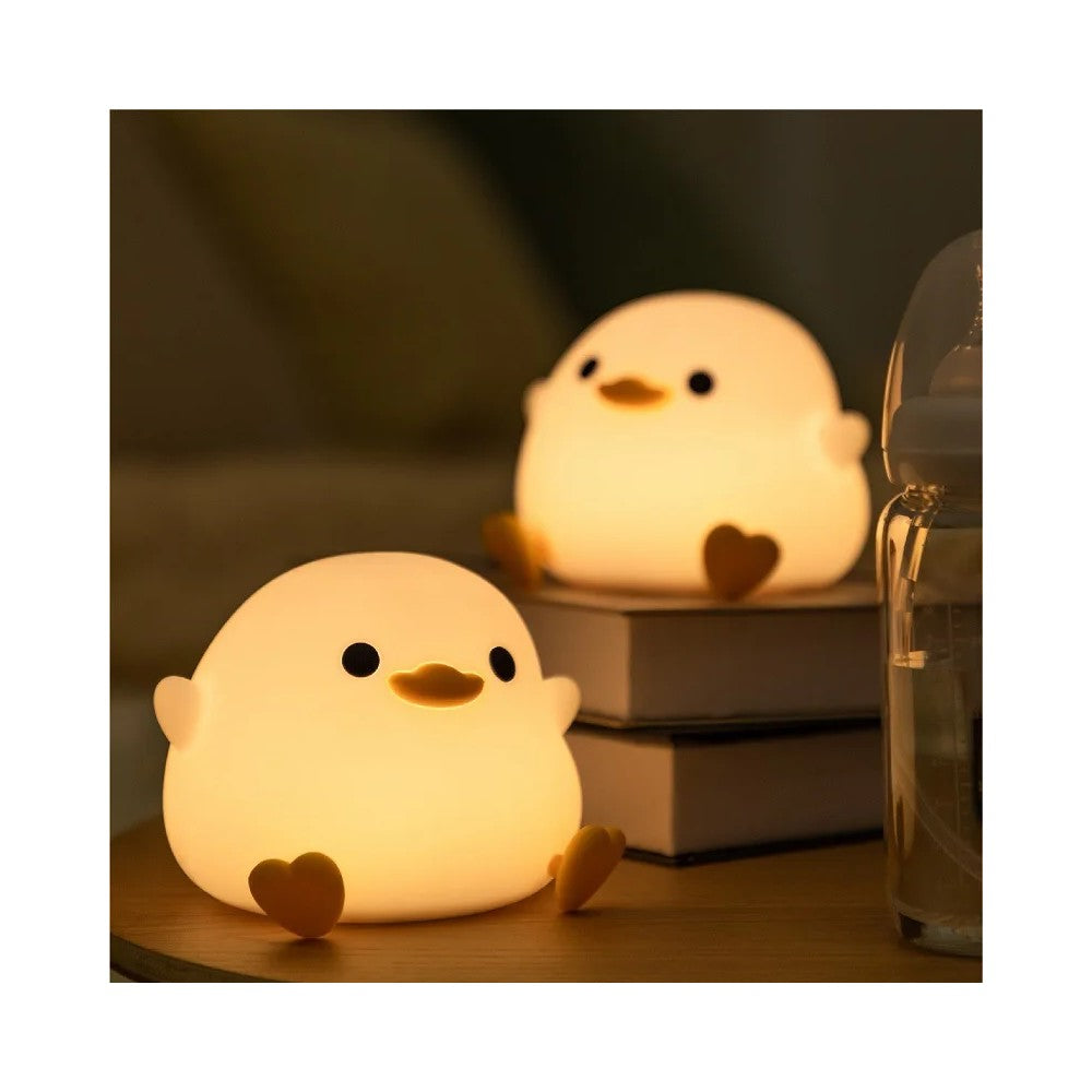 Buy Cute Duck LED Night Light for Kids - Touch Control USB