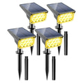 Solar Garden Light Outdoor - RGB Color Changing Path Spotlight