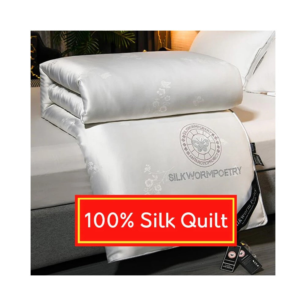 Best Mulberry Silk Quilt - Premium Winter Warm Comforter