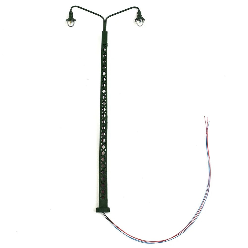 Best Model Railroad Lights 1:87 HO Scale LED Street Lamp 5 Pack