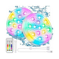 Rechargeable Underwater Pool Lights with Remote Control