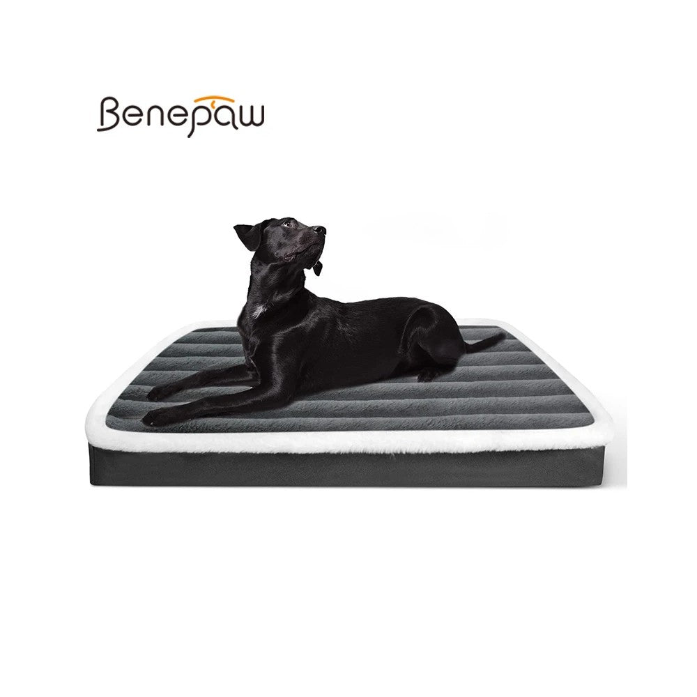 Best Orthopedic Dog Bed - Memory Foam Pet Mat for Comfort