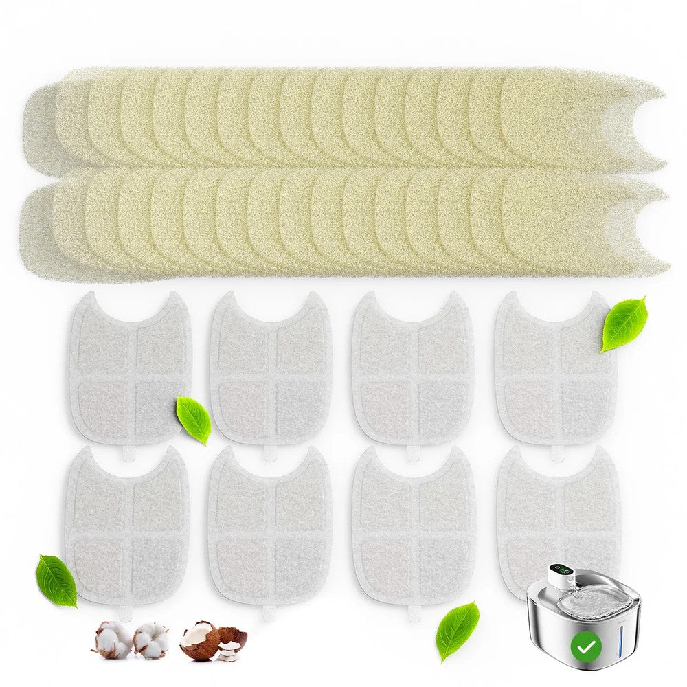 Best Pet Water Fountain Filters - 8-Pack Replacement Set