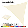 Best Waterproof Sun Shelter Triangle Shade Sail for Outdoor Patio