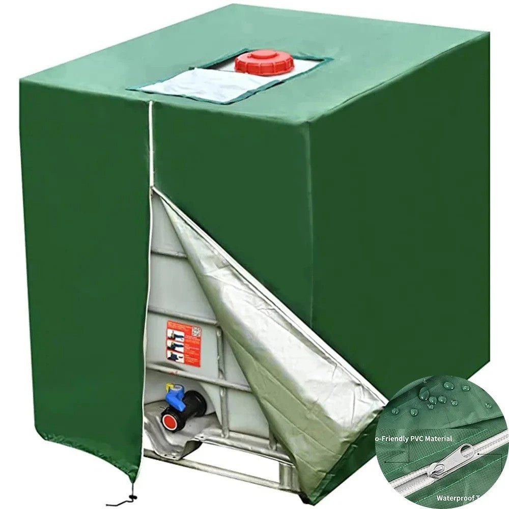 Best 275 Gallon Water Tank Cover - Waterproof IBC Protection
