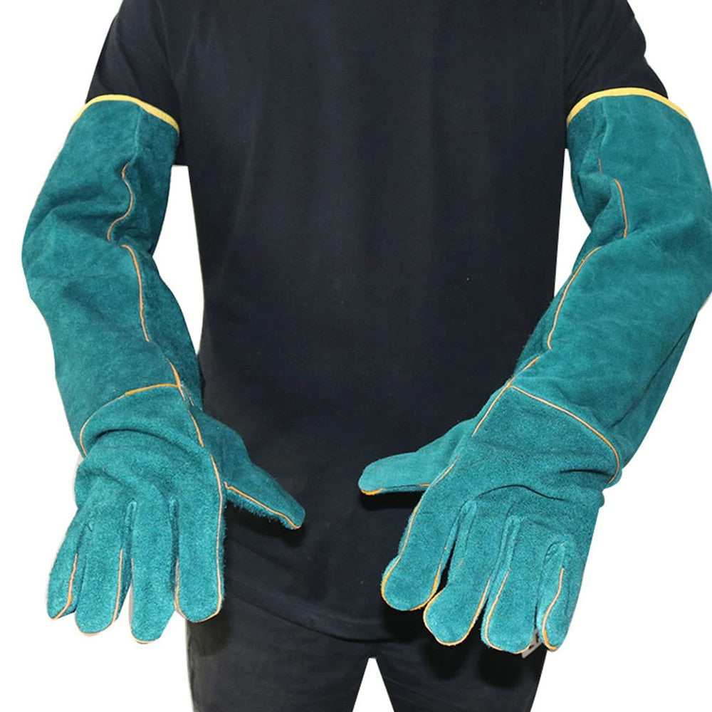 Ultra Long Anti-Bite Safety Gloves for Dogs, Cats & Reptiles