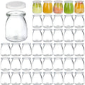 Best 4oz Clear Glass Jars with Secure PE Lids for Storage