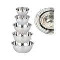 Best Stainless Steel Mixing Bowls Set - 5pc Nesting Bowls