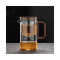 Best Heat-Resistant Glass Teapot 500ml with Infuser Filter