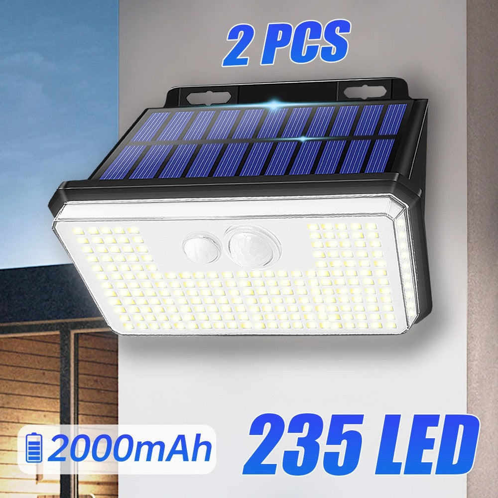 Best Solar Outdoor Lights - 235 LED Motion Sensor Security Lamp