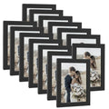 Best 14-Pack 4x6 Wooden Photo Frames Wall Tabletop Display