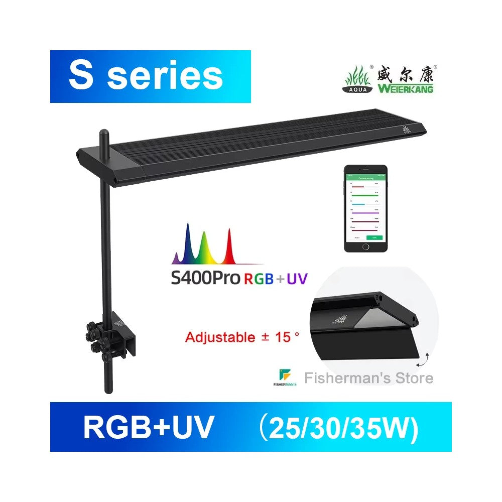 Professional Aquarium Light - Full Spectrum Plant & Fish Tank Lamp