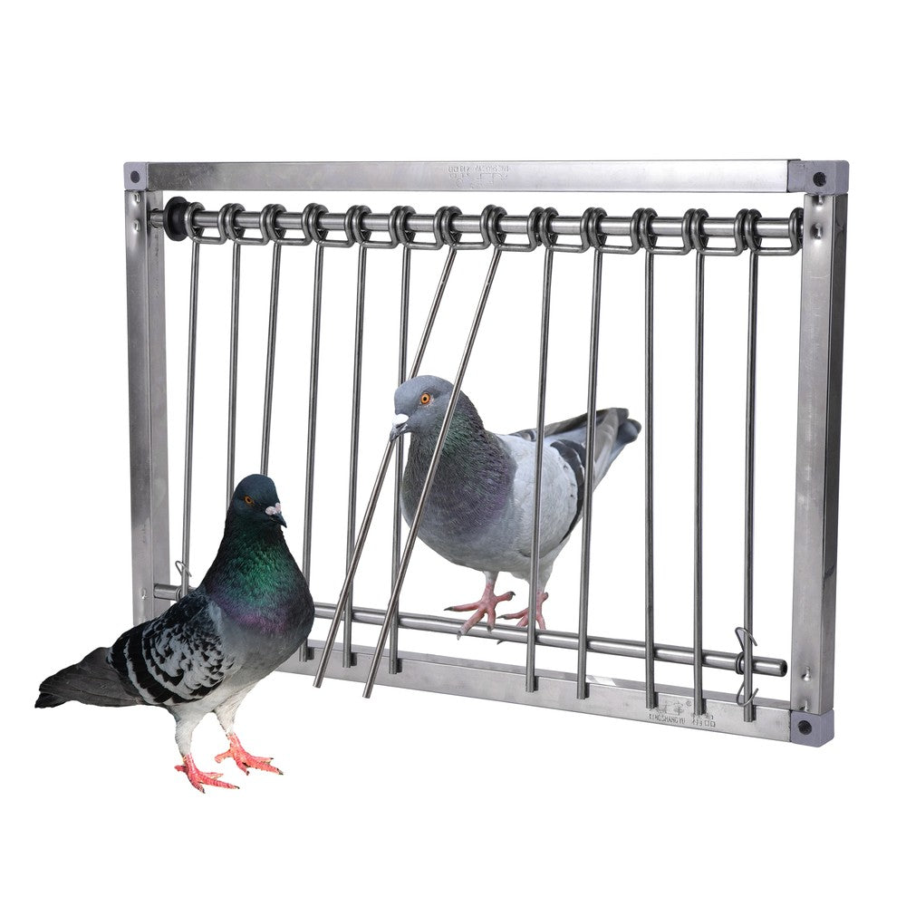 Stainless Steel Pigeon Trap Door - Professional Dovecot Entrance Loft
