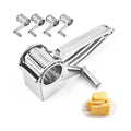 Professional Stainless Steel Cheese Grater Slicer Shredder Drum Set
