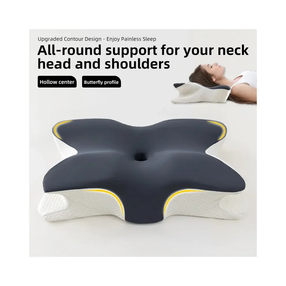 Best Orthopedic Memory Foam Neck Pillow for Cervical Support