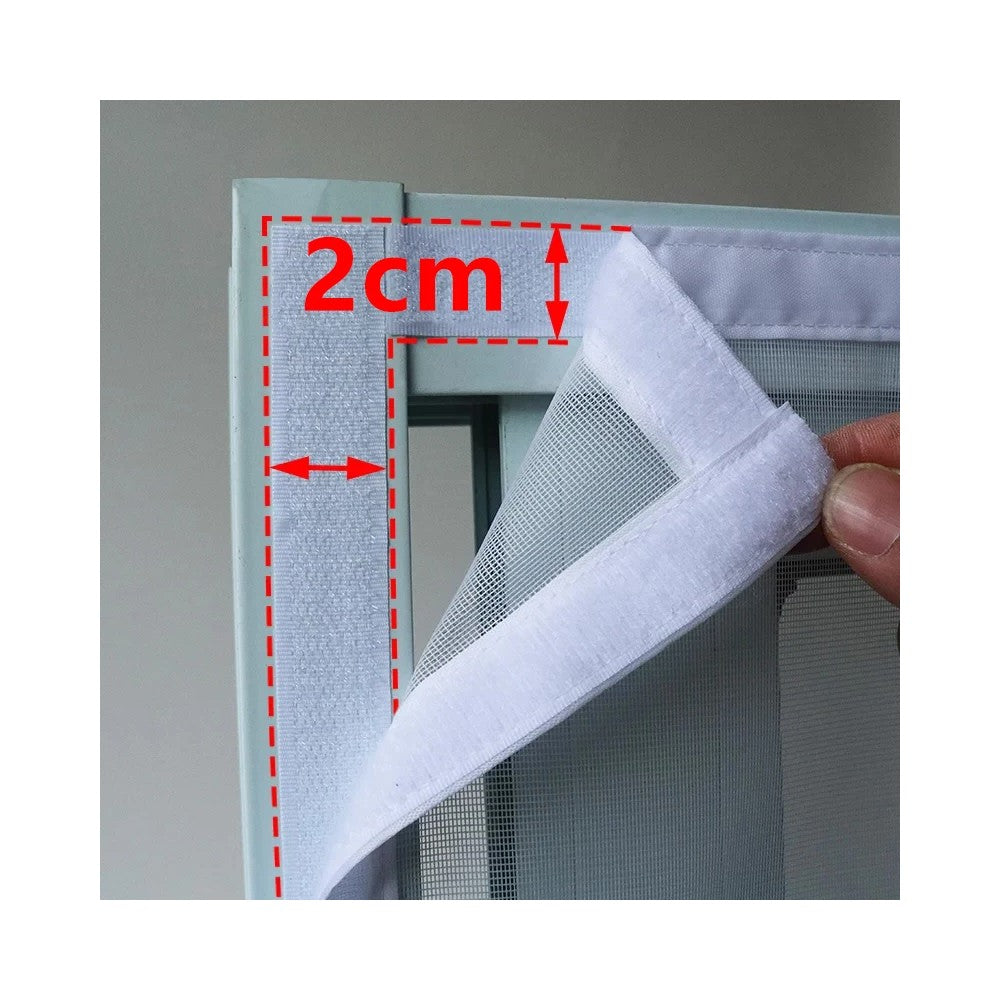 Best Mosquito Window Nets - Self-Adhesive Reusable Mesh Screen