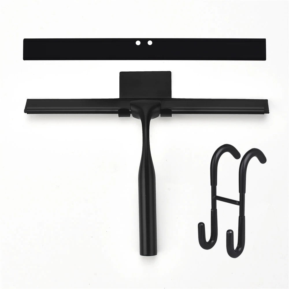 Best Shower Squeegee 10-14 Inch - Stainless Steel Bathroom Cleaner