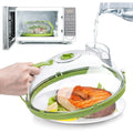 Microwave Splatter Cover with Steam Vents & Handle - 10 Inch