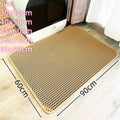 Large Double Layer Waterproof Cat Litter Mat - Eva Non-Slip Pet Mat