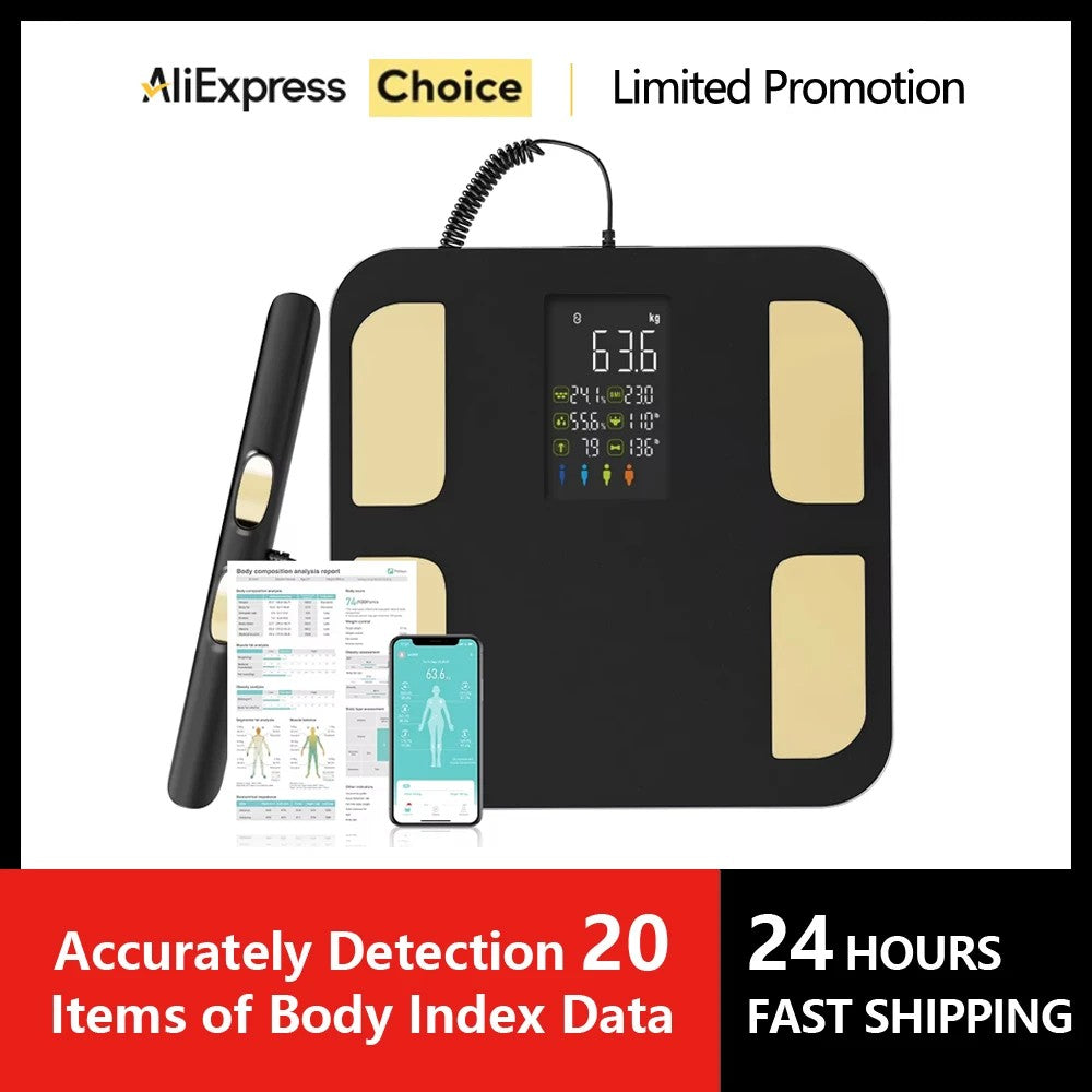 Smart Body Composition Scale - Digital Weight & Fat Analysis