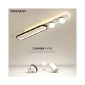 Modern LED Ceiling Light - Oval Design for Living Room & Bedroom