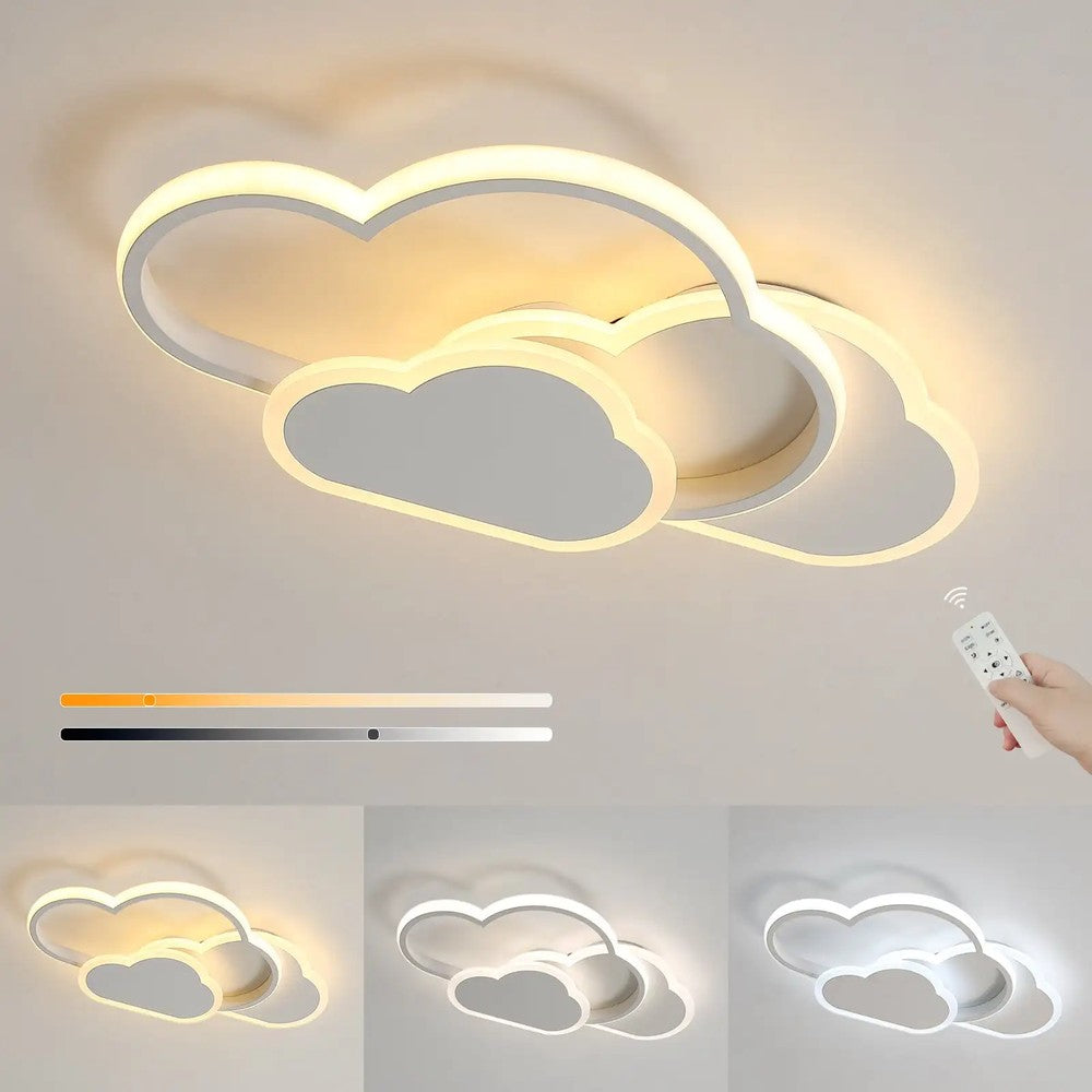 Best Dimmable LED Ceiling Light - 32W Smart Lamp for Living Rooms