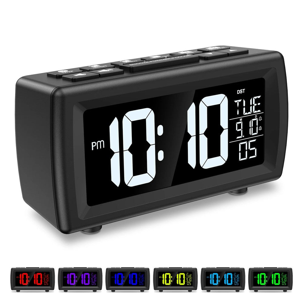 Best Digital Alarm Clock Radio with Dual Alarm and LED Display