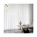 Premium White Sheer Tulle Curtains - Elegant Window Drapes for Any Room
